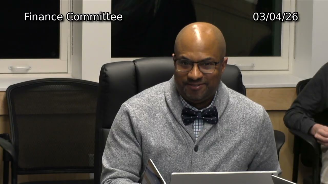 From the Finance Committee