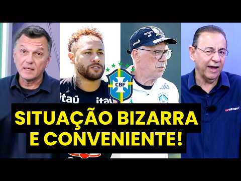 “É CORTINA DE FUMAÇA!!! Essa SITUAÇÃO do NEYMAR só…” | VOLTA AOS TREINOS na SELEÇÃO GERA DEBATE!