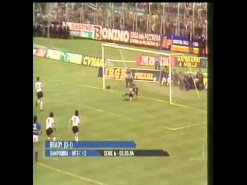 Stagione 1984/1985 - Sampdoria vs. Inter (1:2)