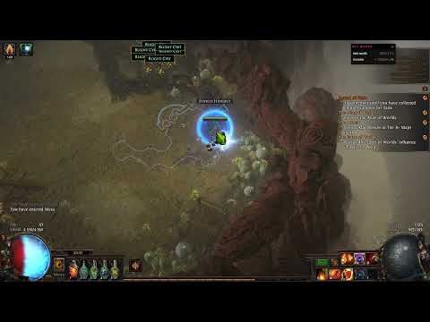 [3.19] End game juiced Ravaged Blight map - 7div/h. Summary of 10 map runs loot.