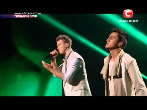 Дуэт "Two voices" : Даже если ты уйдешь  . Х-фактор 4 (14.12.2013)