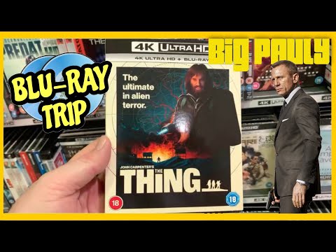 Blu-Ray / DVD Hunting with Big Pauly (20/09/2021) Beware The Thing and Bond on Offer