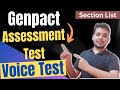 Genpact Voice Assessment Test Genpact English Voice Assessment Questions How To Prepare Genpact