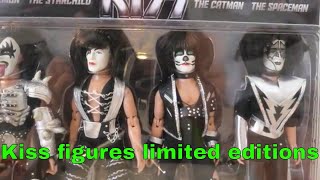 Kiss action figures limited editions
