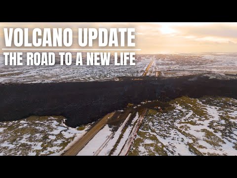 Volcano Update With New Drone Footage -  Bailout for Real Estate Owners in Grindavík