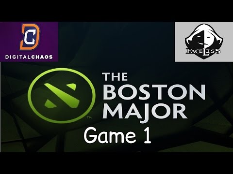 DC vs Faceless - Game 1 - Boston Major - Ro16 - Highlights