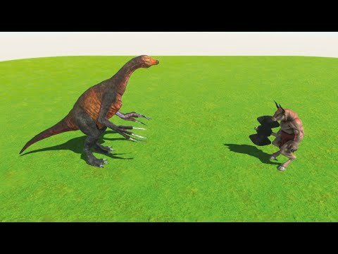 THERIZINOSAURUS VS MINOTAUR - ARBS - Animal Revolt Battle Simulator