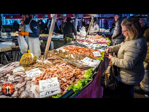 VENICE 🇮🇹 Italy - Rialto Fish Market 2026