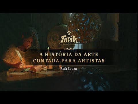 A História da Arte Contada para Artistas, por Rafa Souza | Topia 2019