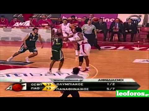 Ολυμπιακός-Παναθηναϊκός 67-69 Τελικοί Playoffs 2008-2009