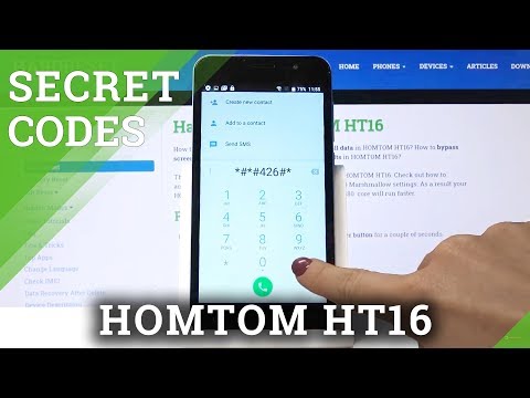 How to Use Secret Codes in HOMTOM HT16 – Hidden Modes