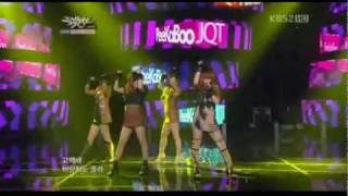 [HQ] 110121 JQT - PeekaBoo LIVE @ Music Bank