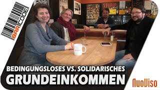 “Solidarisches Grundeinkommen”: Hartz4 im neuen Gewand – #BarCode mit Ralph Boes & Diana Aman