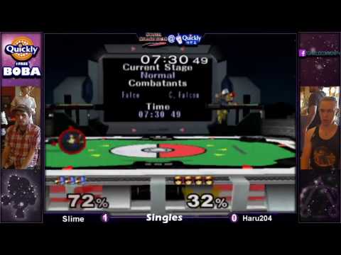 SSBM @ Quickly 9 - Slime Vs. Haru204