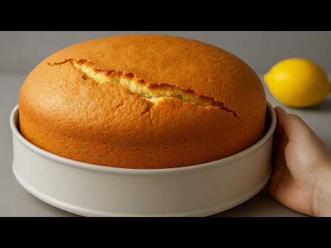 The best Italian 12-spoon cake in the world in 5 minutes!