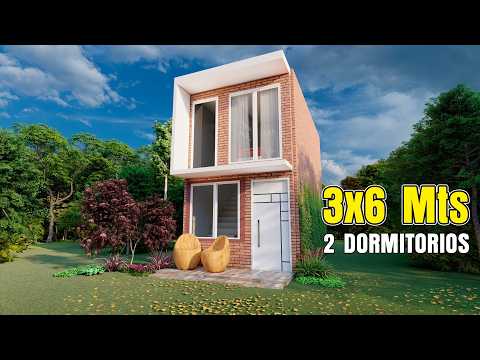 House 3x6 Meters | Ideal for Building Over a Garage