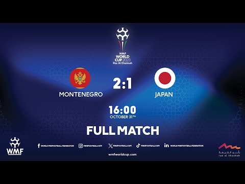 WMF World Cup 2023 I Day 6 I Montenegro - Japan I Full match