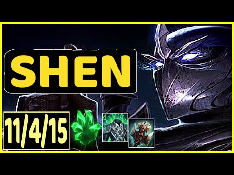 SHEN VS HEIMERDINGER - 11/4/15 KDA TOP GAMEPLAY GRANDMASTER I