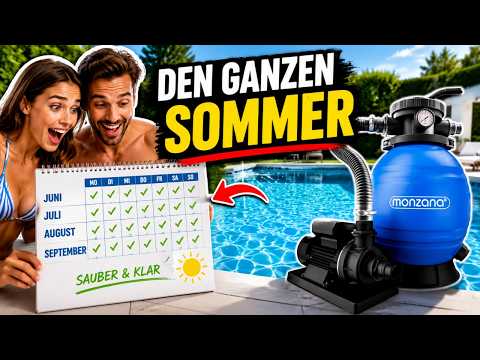 Sandfilteranlage Monzana | MONZANA Sandfilteranlage SF12K: Klares Wasser reicht nicht