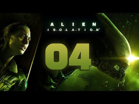 Alien: Isolation Walkthrough Part 4 Gameplay Playthrough Let's Play - No Commentary HD 1080P