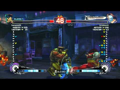 SSF4 AE 2012: hanada99 (Dictator) vs brokkenG (Claw) - Xbox Live Ranked Match