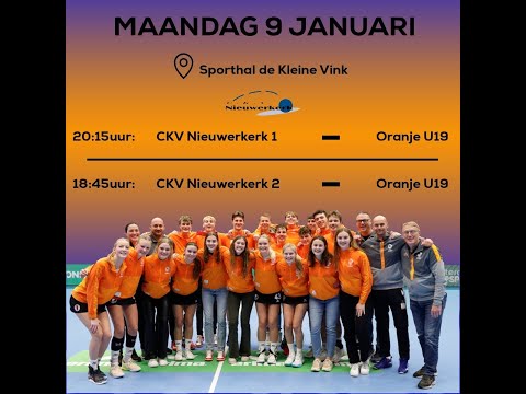 Nieuwerkerk 1 en 2 - Oranje u19