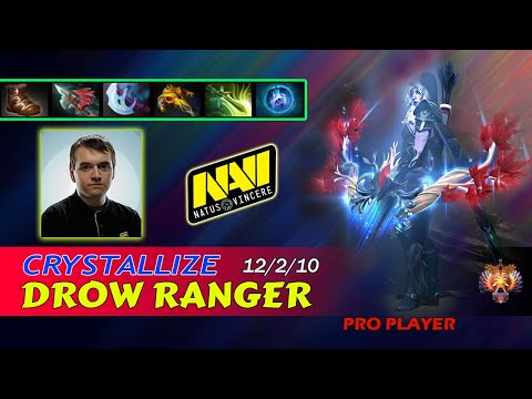 Crystallize Drow Ranger Carry Team Navi Pro Player - Dota 2