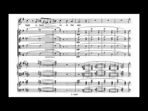 Ralph Vaughan Williams - On Wenlock Edge (Complete song cycle, 1909) [Score]