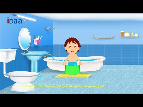 After A Bath-iDaa Preschool Kids Rhymes. HD version