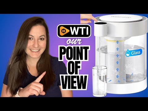 Waterdrop Glass Large 22-Cup Rechargeable Water Filter Dispenser - WTI product video review