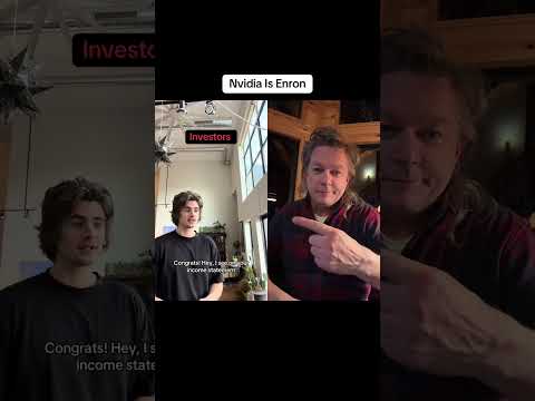 Nvidia Is Enron #duet #nvidia #chip #chipmaker #tech #techbro #enron #bubble #AI #AIbubble