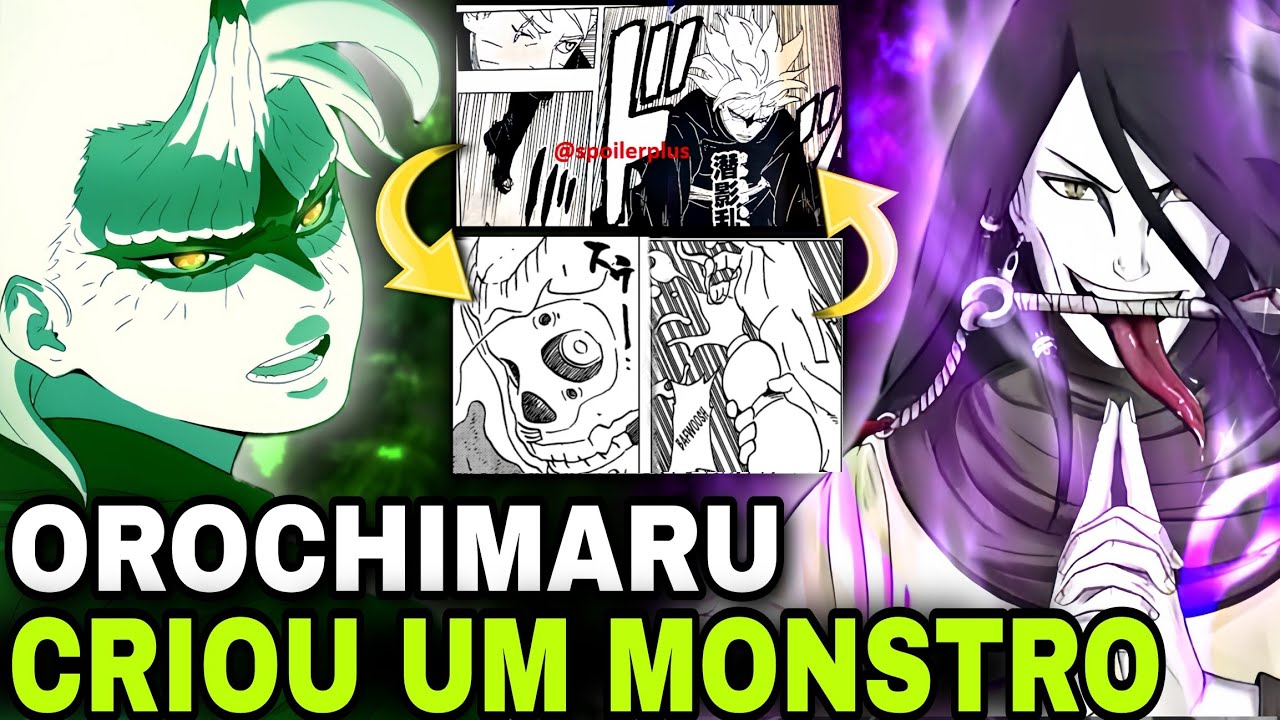 INCRÍVEL!! MITSUKI DOMINOU NOVO JUTSU SECRETO DE OROCHIMARU EM BORUTO VORTEX