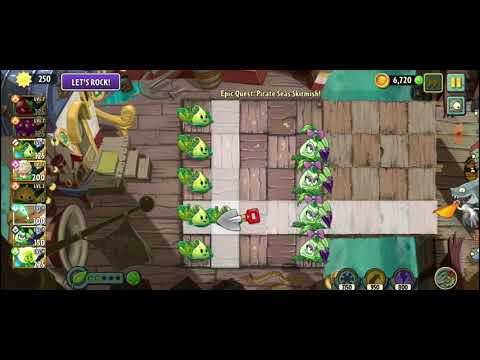 PvZ 2 - Epic Quest: Pirate Seas Skirmish! Part 2
