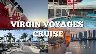 Virgin Voyages Scarlet Lady Dominican Daze Cruise Vlog! | Miami, Puerto Plata, & Bimini Beach Club