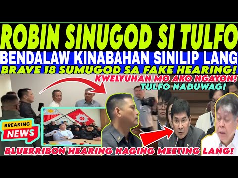 PAHIYA si BENDALAW BRAVE 18 SUMUGOD sa FAKE HEARING KIKO TUMIKLOP din NATARANTA? #prrd #vpsara #vmr