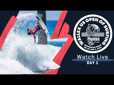 WATCH LIVE Wallex US Open Of Surfing presented by Pacifico - Day 1