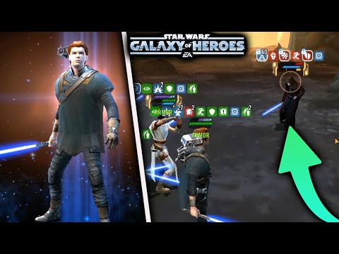 Cal Kestis Takes on EVERY Galactic Legend in Galaxy of Heroes - Initial Gameplay Review