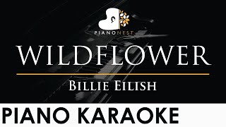 Download lagu Billie Eilish - WILDFLOWER - Piano Karaoke Instrumental Cover with Lyrics mp3