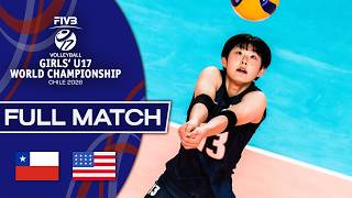 Chile vs. USA - Pool Play | Girls' U17 World Championship - 2026