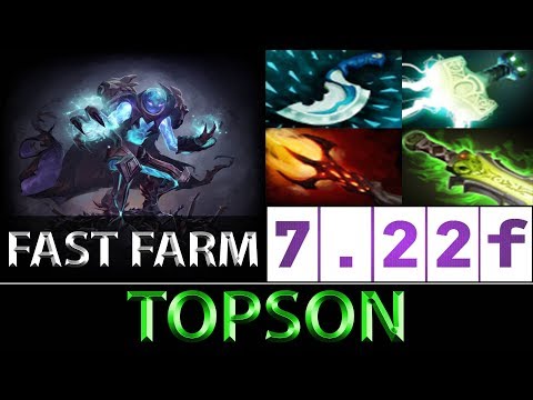 TOPSON [Arc Warden] Fast Farm 952 GPM ► Dota 2 7.22f