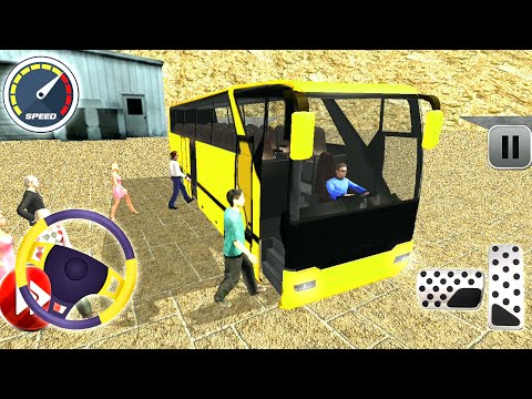 Uphill Offroad Bus Driving Simulator Bus Games – Bus Drive 2021 – Android Gameplay