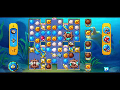 Fishdom Shipwrecked special event level 1