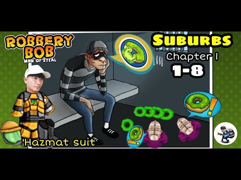 Robbery Bob Man Of Steal : Suburbs - Hazmat Costume | Use Rotten Donut