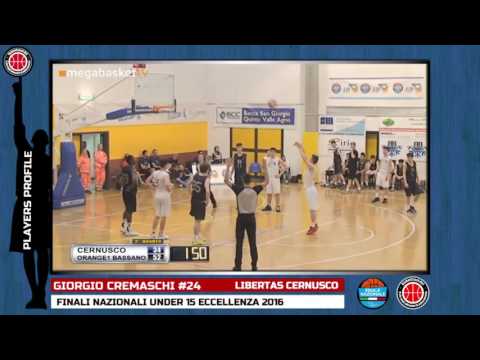 Players Profile: Cremaschi Giorgio - Finali Nazionali U15 - 2016