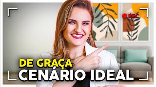 MONTAR UM CENÁRIO p/ GRAVAR VIDEOS NUNCA FOI TÃO FÁCIL