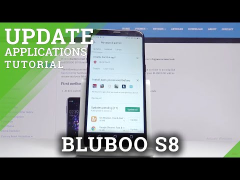 How To Update Apps In Bluboo S8 – Install Updates