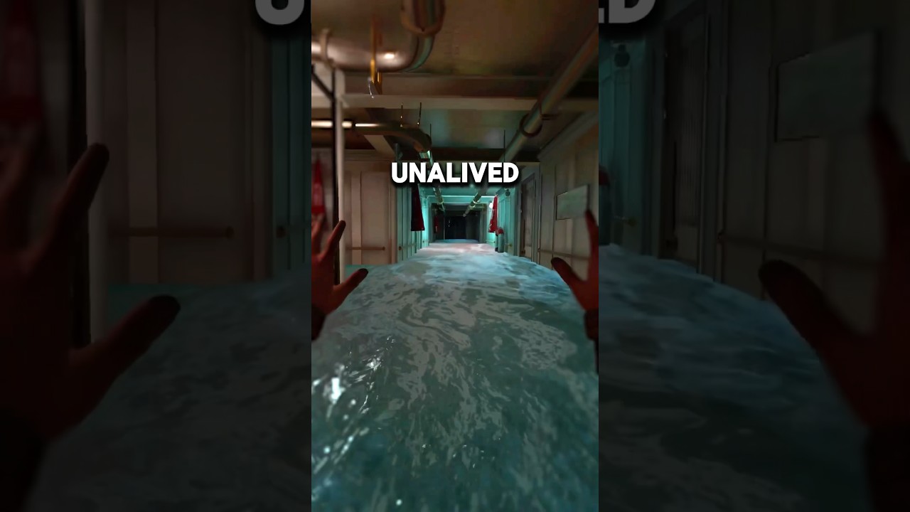 3 ways to drown in this Titanic VR game 🚢 #titanic #gaming