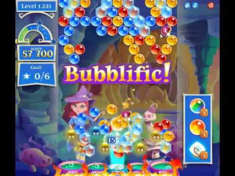 Bubble Witch Saga 2 Level 1235 - NO BOOSTERS