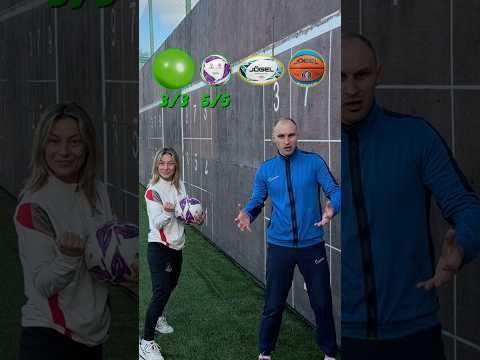 ⚽️ SPEED CHALLENGE | DIFFERENT BALLS AND RUNNING | WHO WON?