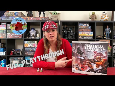 Star Wars Imperial Assault Board Game Full Playthrough